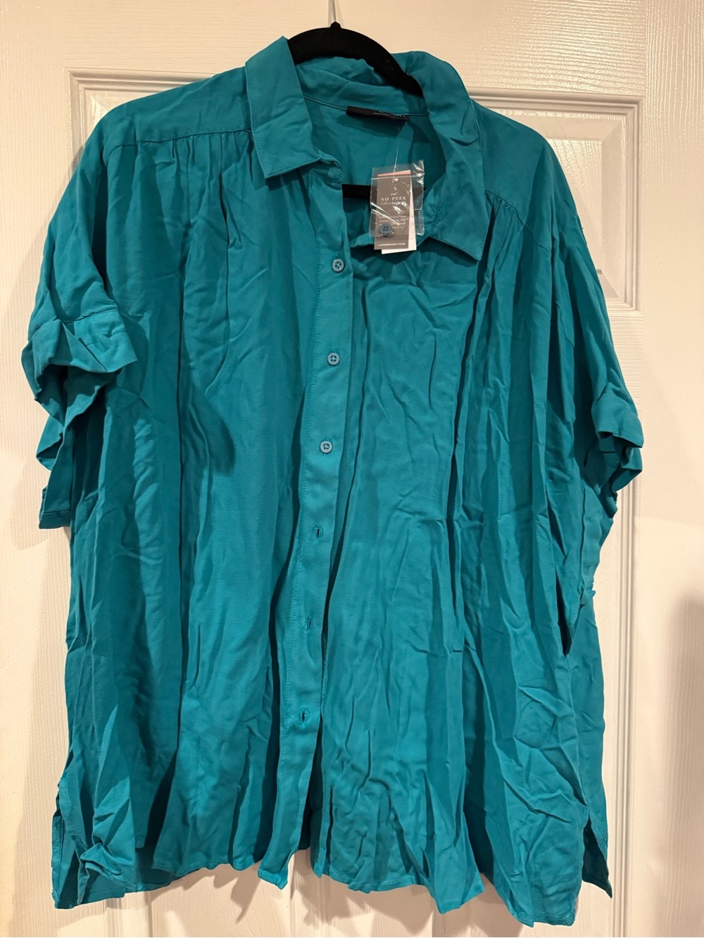 Lane Bryant Teal Blouse